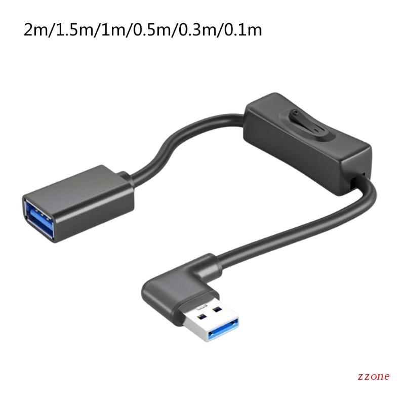 Zzz USB3.0 Extension Cable Extender Cord Kabel Cas Transfer Data Tinggi Kawat