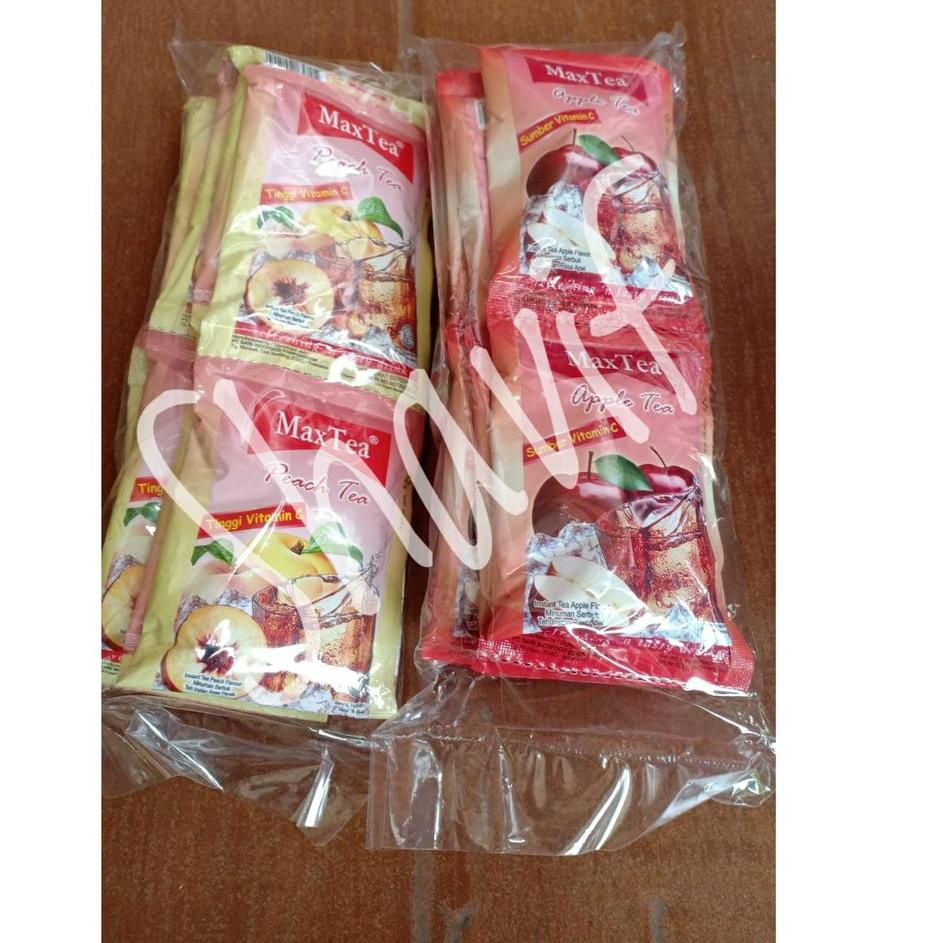 

✨MEGA ⚡ALE✨ Max Tea Apple Tea & Max Tea Peach Tea (10 sachet)