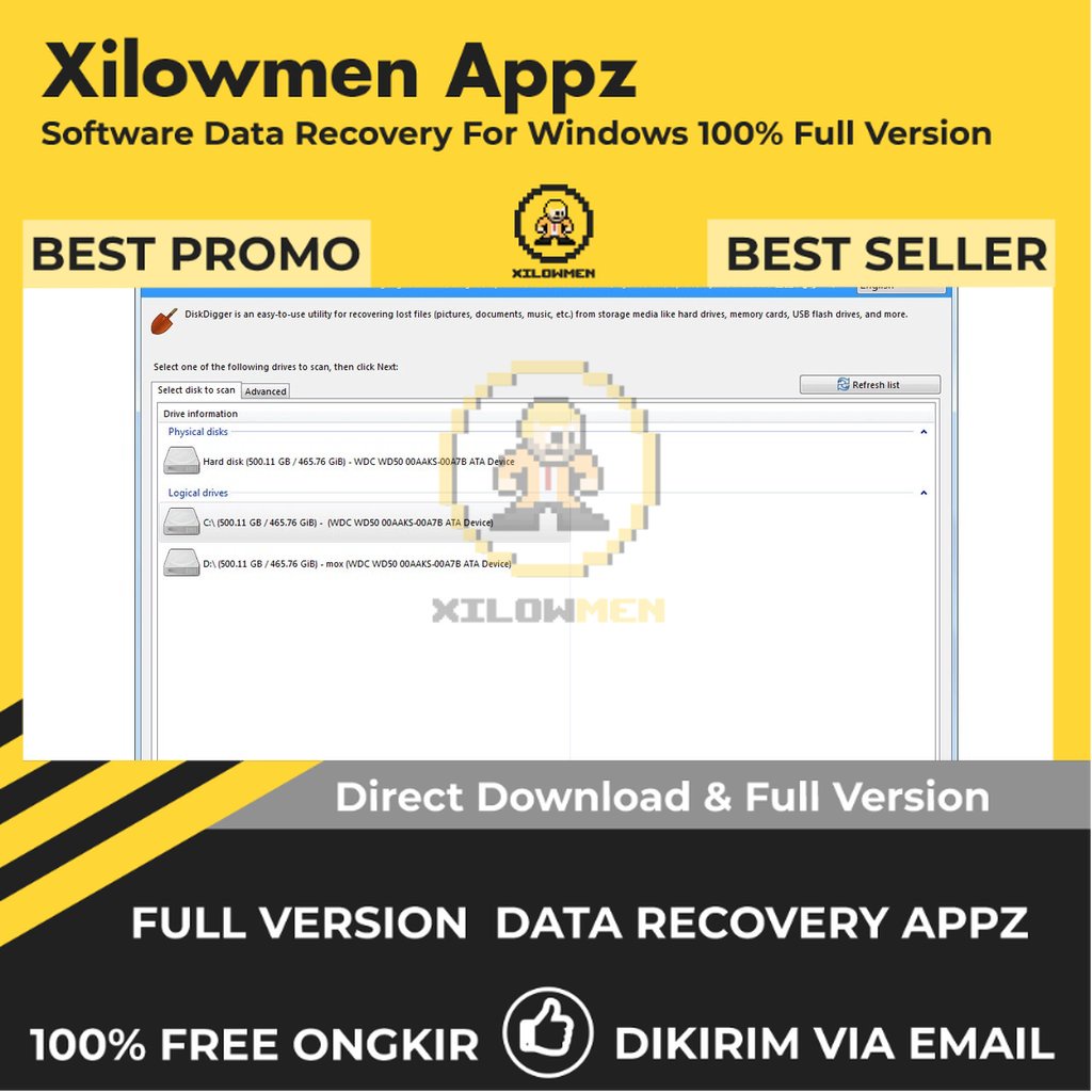 [Full Version] DiskDigger Pro Lifetime Data Recovery WIN OS