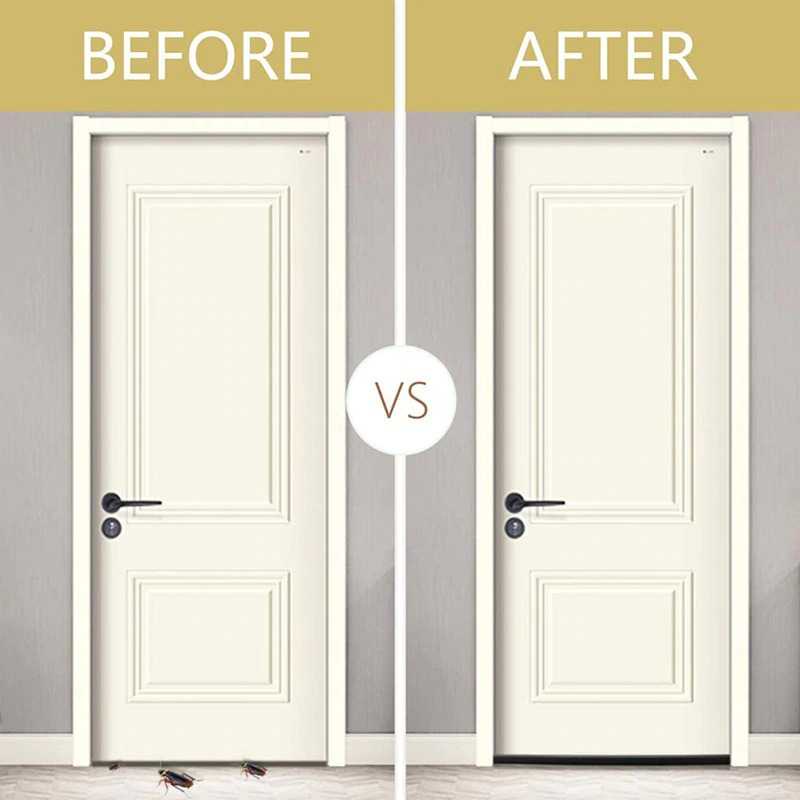 MENGLAIQI Lis Penghalang Debu Serangga Bawah Seal Pintu 93 cm - FF53 ( Mughnii )