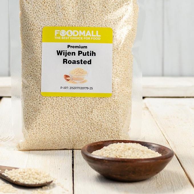 

➯ Wijen Putih PANGGANG 250 gram / White Sesame Roasted ✦