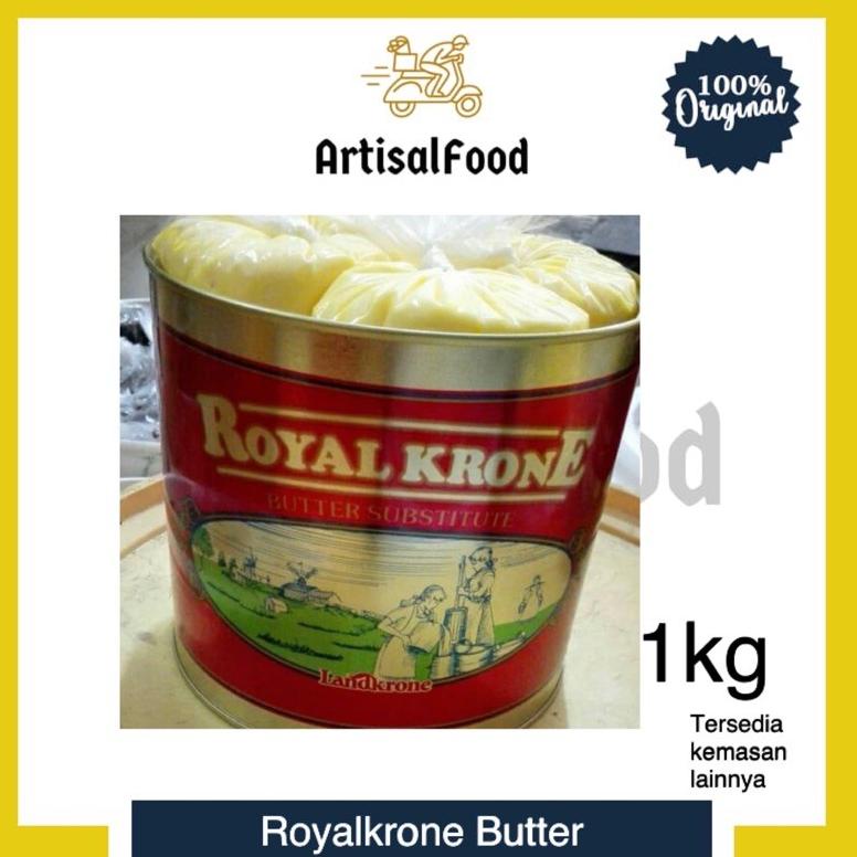 

P99 Royal Krone Royalkrone Landkrone Butter Mentega 1kg Room Butter kiloan 1 kg CUCI GUDANG ゑ
