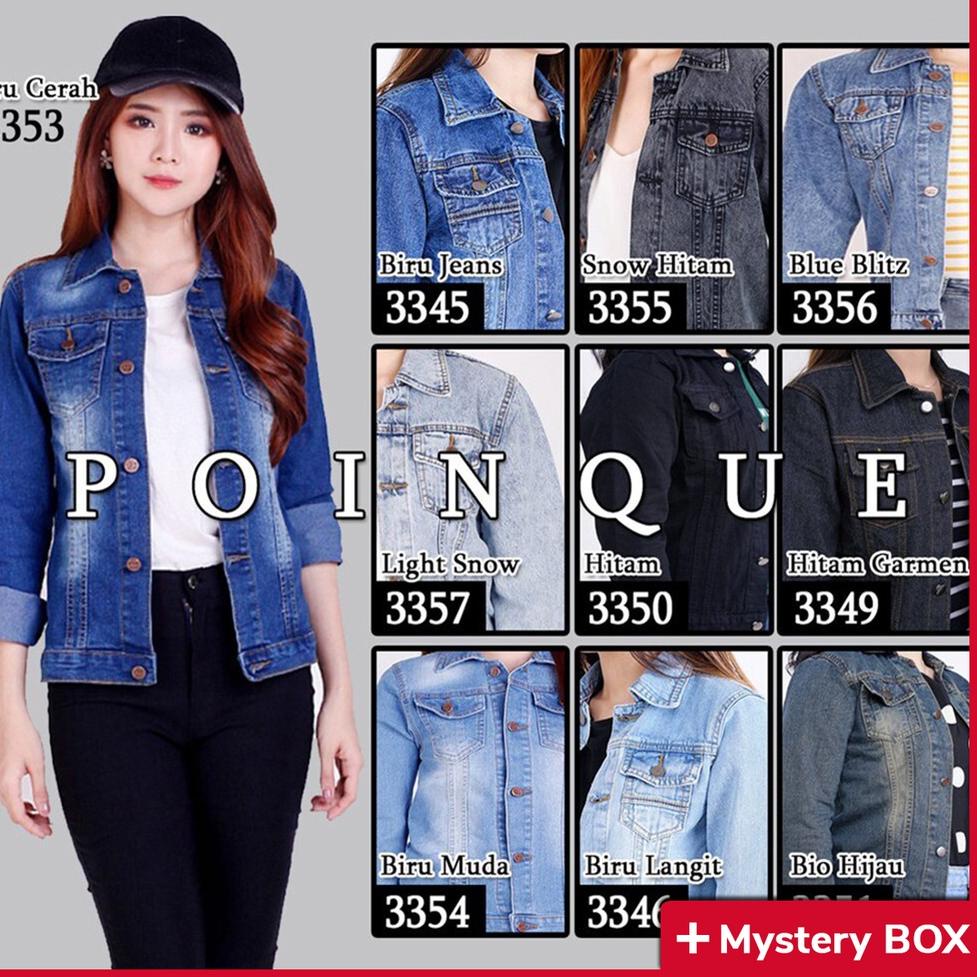 TERBAIK Jaket - Jaket Jeans Wanita - Jaket Jeans - Jaket Wanita - Jaket Denim - jaket jeans wanita m
