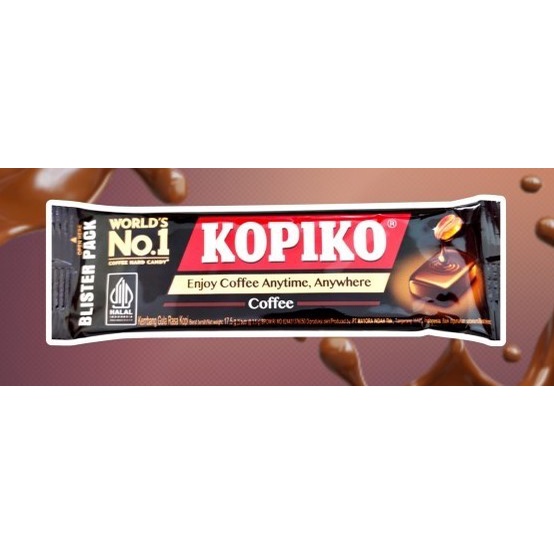 KOPIKO BLISTER PACK MAKANAN RINGAN PERMEN KOPI KOREA DRAKOR COFFEE CANDY MURAH