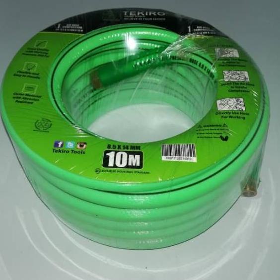 ☪ Selang angin kompresor 10 meter TEKIRO selang angin tekanan tinggi ➺