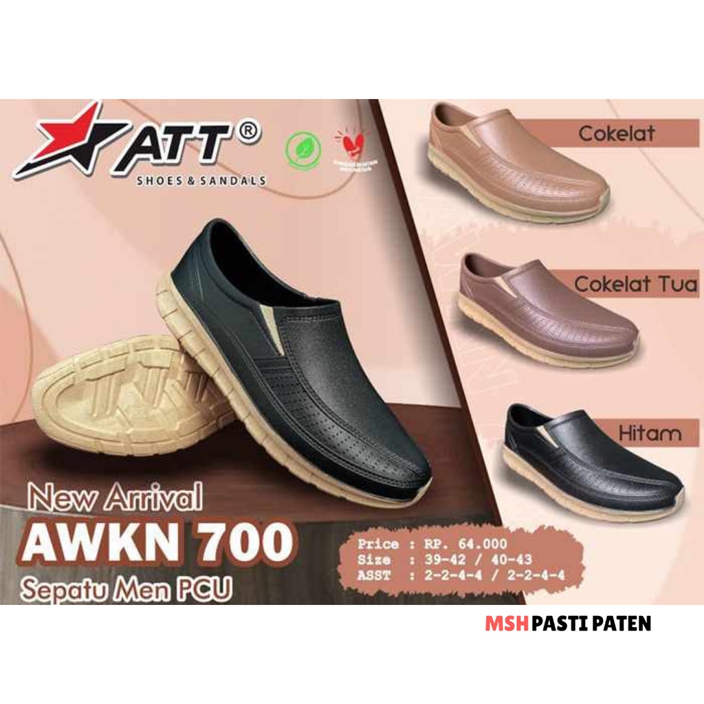 Pro Att Awkn 700 Size 39-43 Sepatu Karet Tahan Air Pria Dewasa