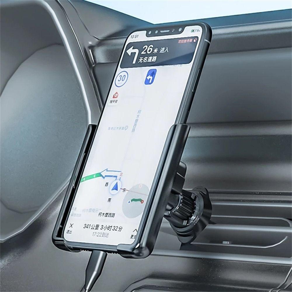 Lanfy Car Phone Holder360 (Tempat Hp Mobil)° Rotasi Aksesoris Mobil Multi Fungsi Klip Ventilasi Udara Dekorasi Interior Dudukan Hp Bracket Ponsel Mobil