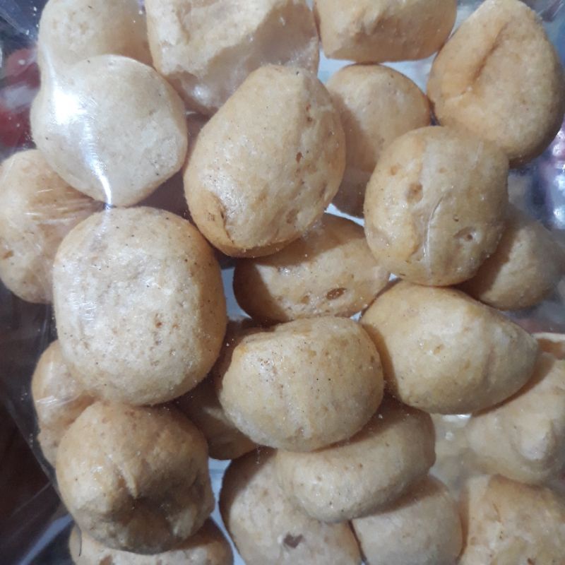 

KRUPUK BASO IKAN TENGGGIRI Netto.100gram/Oleh oleh khas Bandung