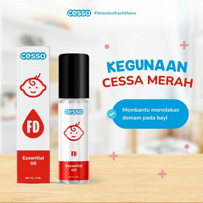 Cessa Baby Essential Oil 8ml Cough &amp; Flu/ Fever Drop/ Bugs Away/ Lenire/ Iboost