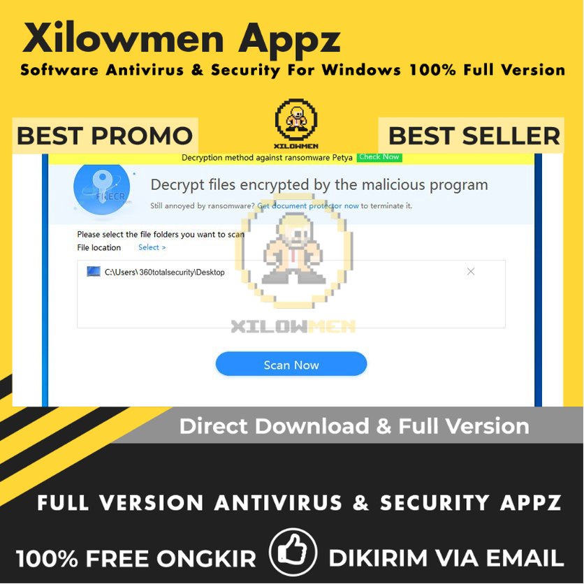 [Full Version] 360 Ransomware Decryption Tool Pro Security Lifetime Win OS