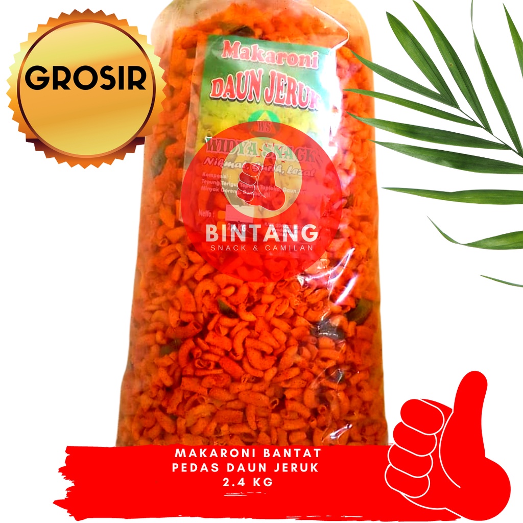 

Makaroni bantat pedas daun jeruk / grosir / ball