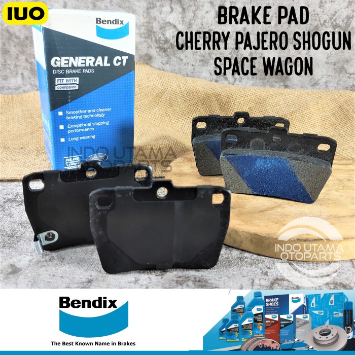 Kampas Rem Belakang RAV 4 (2000-2003) BENDIX Brake Pad DB 1680 GCT