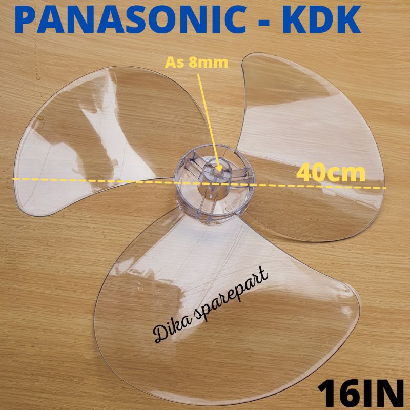 Baling Baling Kipas Angin Panasonic KDK 16 Inch Original