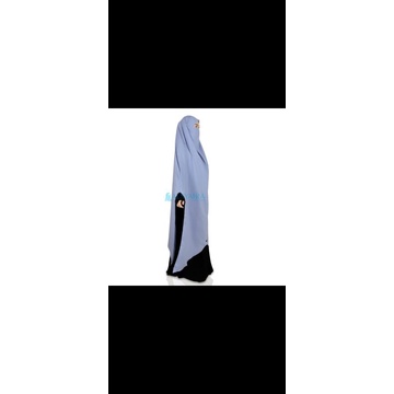 Preloved french khimar alsyahra (hitam)