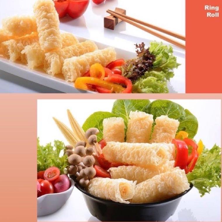 

Ready Stok Everbest Ring Roll |Sakura Roll Kulit kembang tahu gulung bell roll / hot pot haidilao serbuuu !