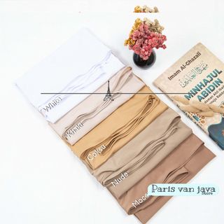 Pashmina Instan Oval Anak Jersey | Jilbab anak | Segitiga Instan Anak