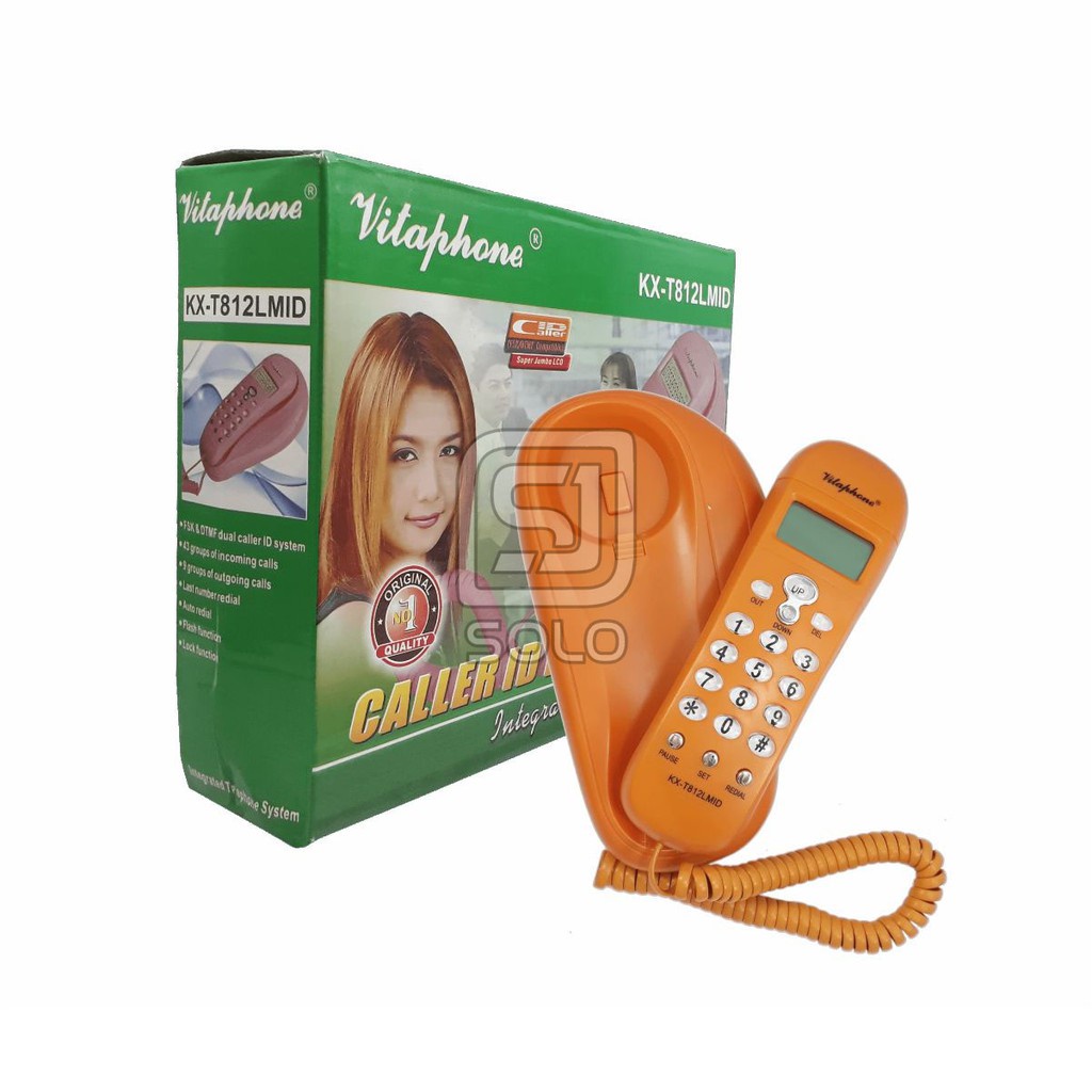 Telp Rumah Telepon Kantor Telephone Hotel Telpon Vitaphone KX-T812