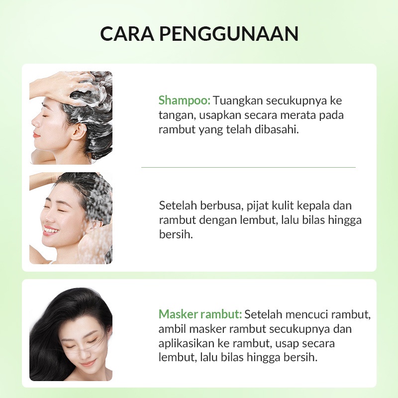 BIOAQUA Avocado Hair Care Series Set 2in1 Rumah Cantik 354 Medan Bisa COD