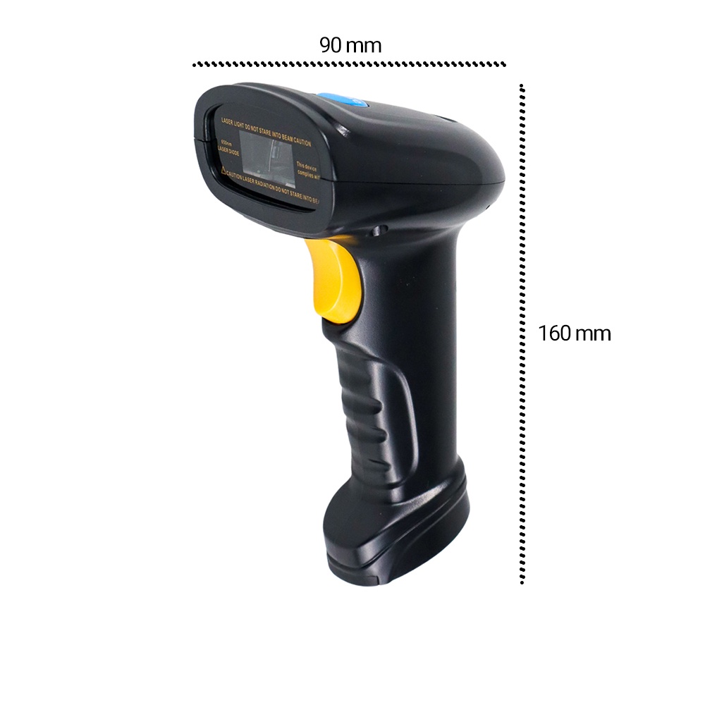 Taffware Wireless Barcode Scanner 1D - YK-W910