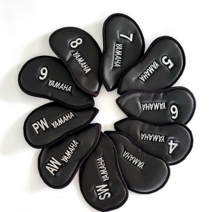 Golf Iron Cover Synthetic Leather Waterproof Yamaha