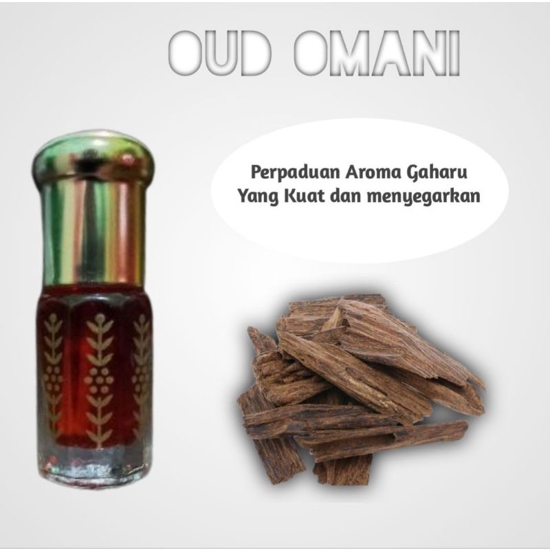 Parfum Sholat Non Alkohol Oud Omani (Khowatir) 3 ML