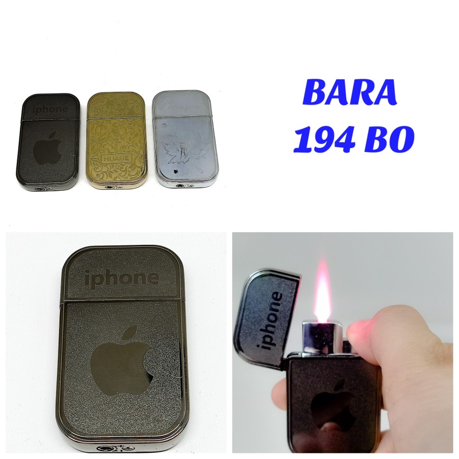 Korek Api Bara Mancis Korek Api BARA 194 BO Lighter Korek Api Exclusive, Korek Bara Unik, , Korek Ap