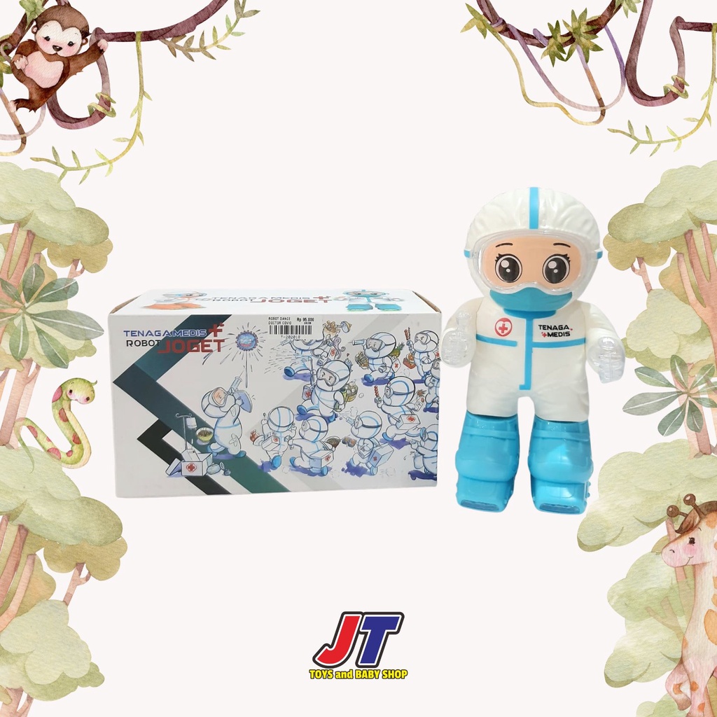Robot Dance Dr.Covid | Mainan Robot Anak