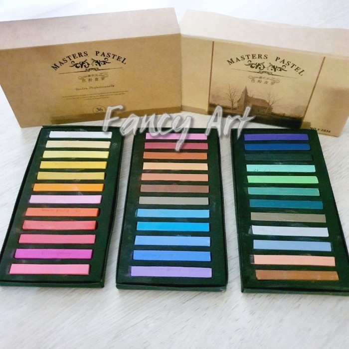 

DISKON SHOPEE/ Maries Masters Soft Pastel 36 colours ~ Hair Chalks pewarna rambut