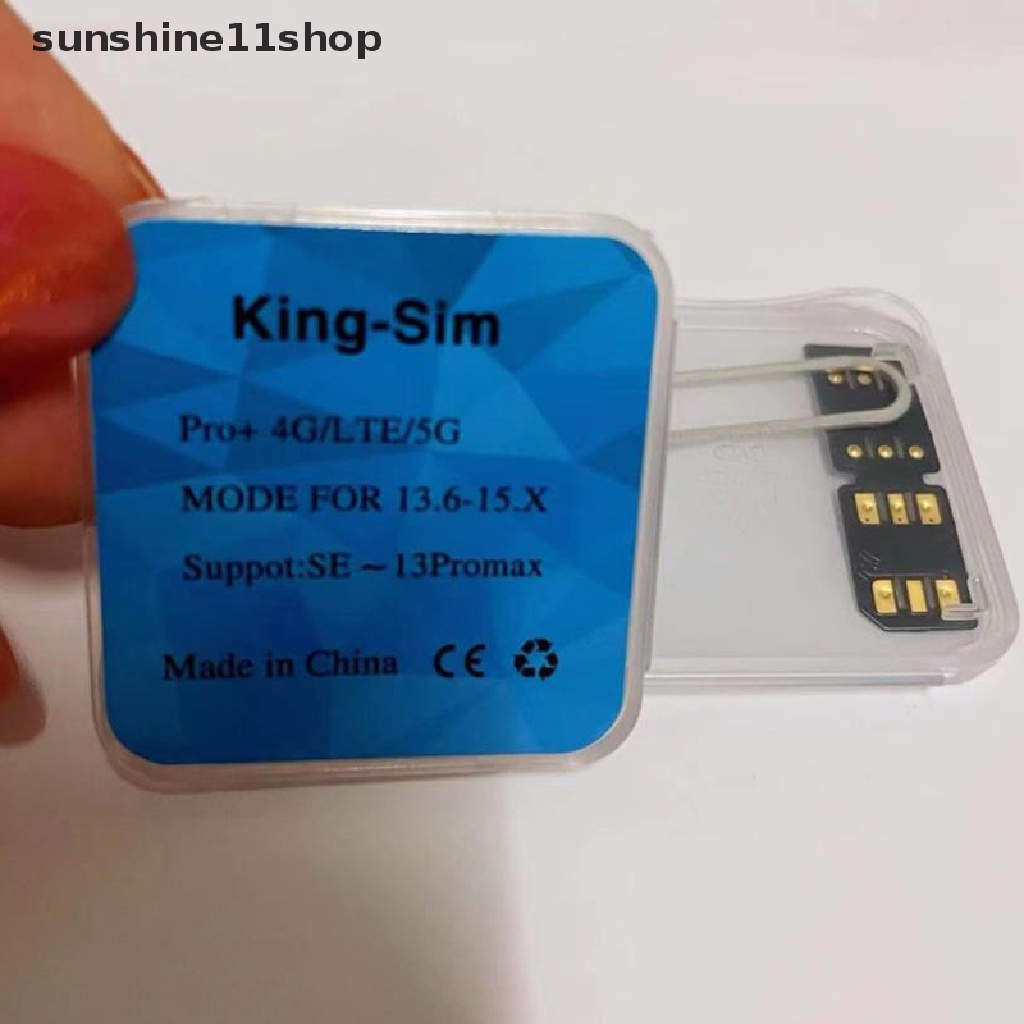 IPHONE Sho 1Pc Stiker Kartu Pembuka King-sim pro Untuk Iphone6.7.8X/XS/XR/XSMAX /11.12.13Pm N