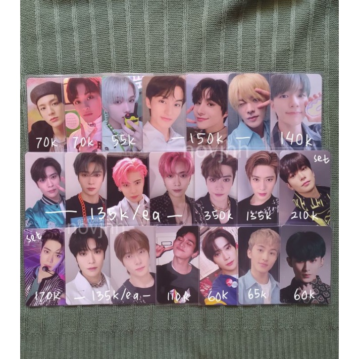 [READY] WTS JUAL PC PHOTOCARD NCT 127 DREAM JAEHYUN JENO MARK WTMC JUNGWOO YUTA JISUNG LUCAS JAEHYUN