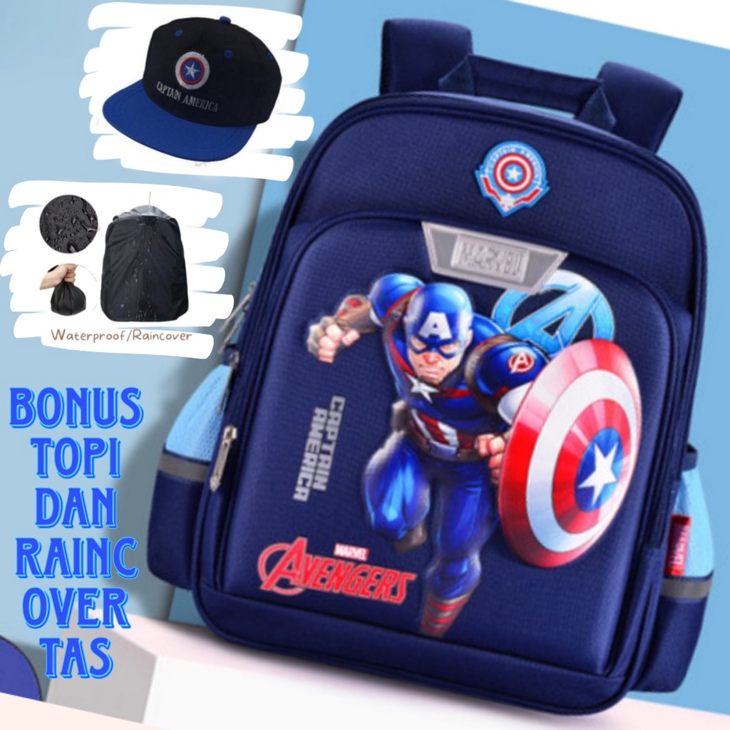 Tas ransel anak terbaru - tas sekolah anak anak laki - tas karakter anak cowok