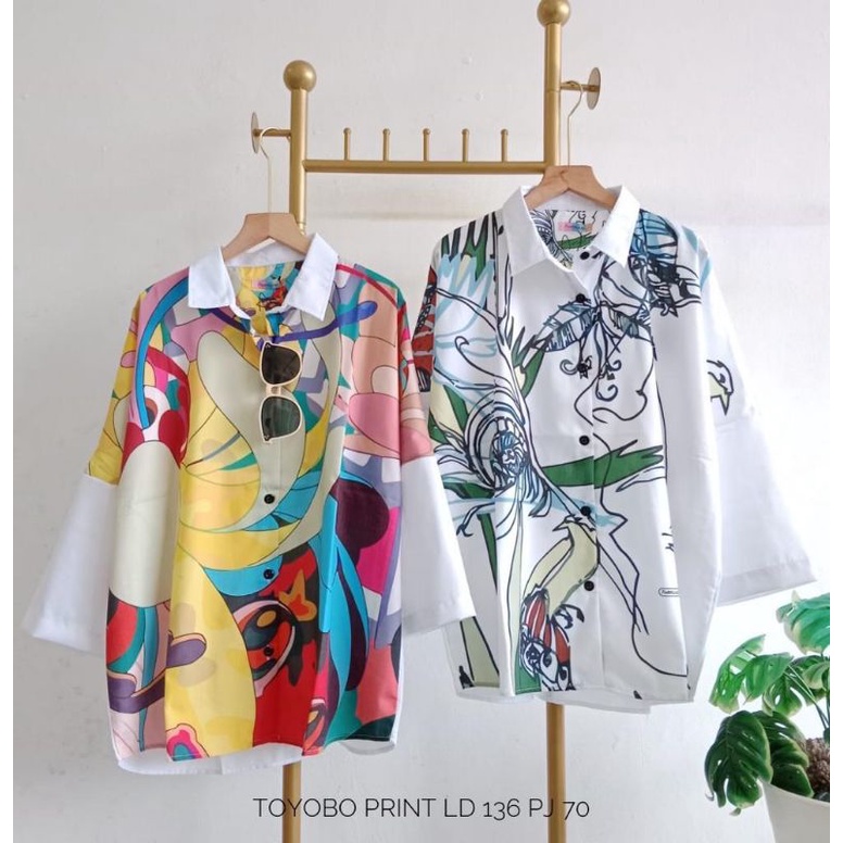 blouse katun toyobo import//atasan wanita
