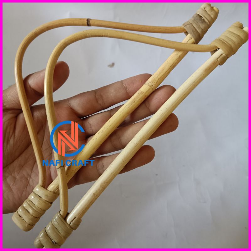 handle tas rotan | gagang tas rotan | jinjingan tas rotan | pegangan tas rotan