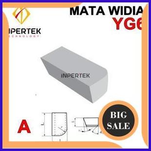 suku cadang Mata Widia A425 Betel Widia Kiri Mata Widia YG6 Pisau Bubut Kiri Carbide 1F3B2