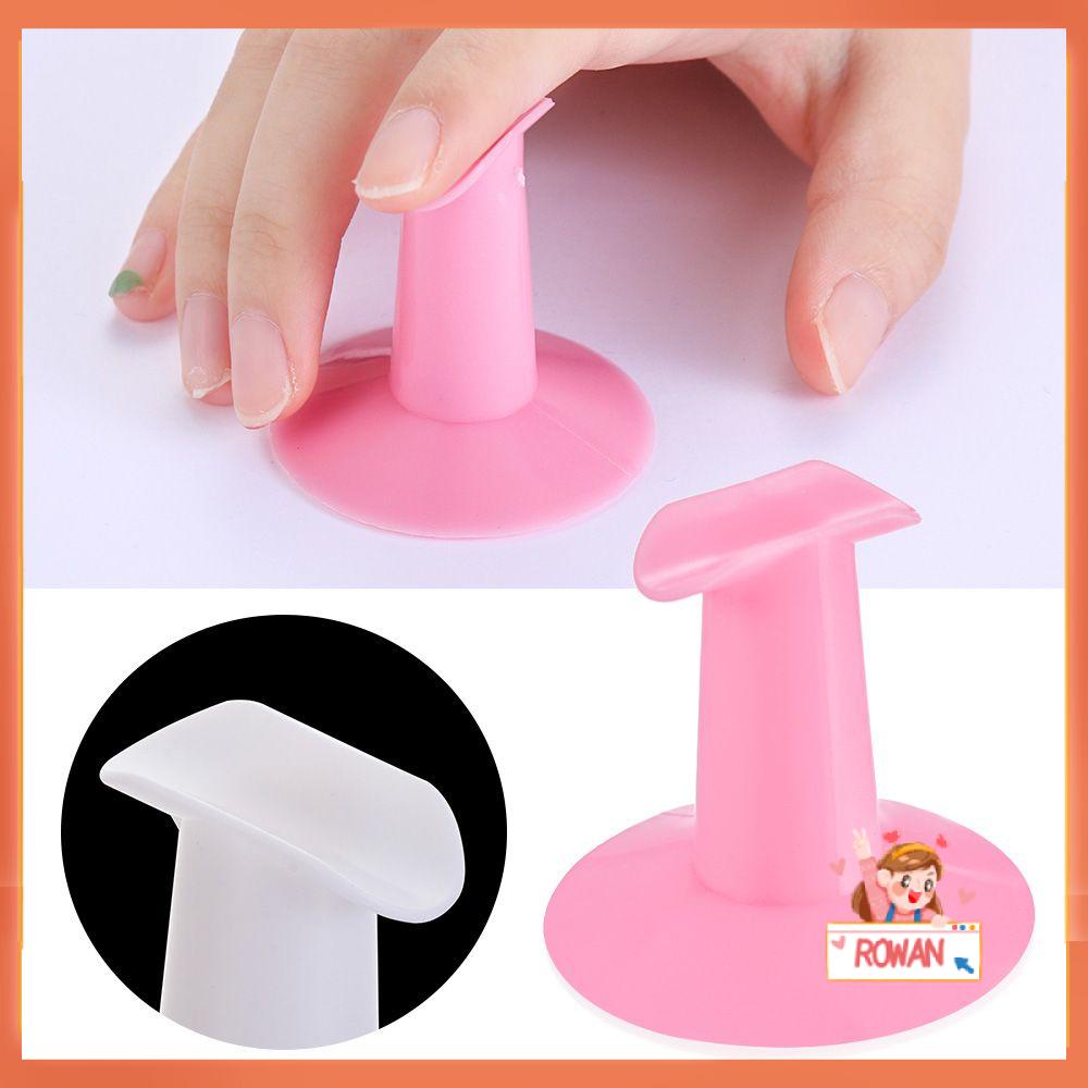 R-flower 2Pcs Nail Art Finger Stand Perawatan Kuku DIY Support Holder Manicure supplies Painting Finger Rest