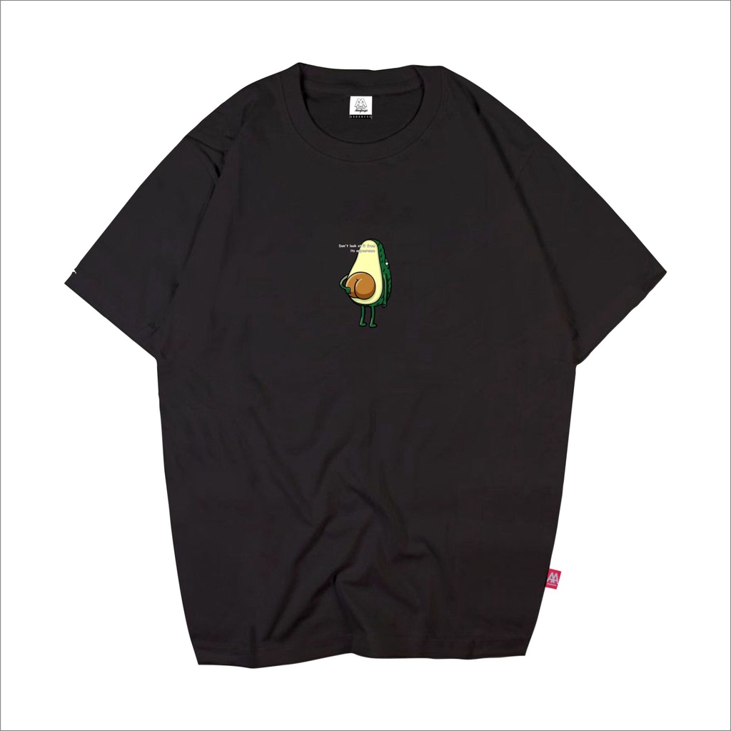 KAOS DISTRO PRIA SIMPLE / PARODI / AVOCADO / ALIVE ANGEL GOODNESS / COUPLE / TUMBLR / LENGAN PENDEK 