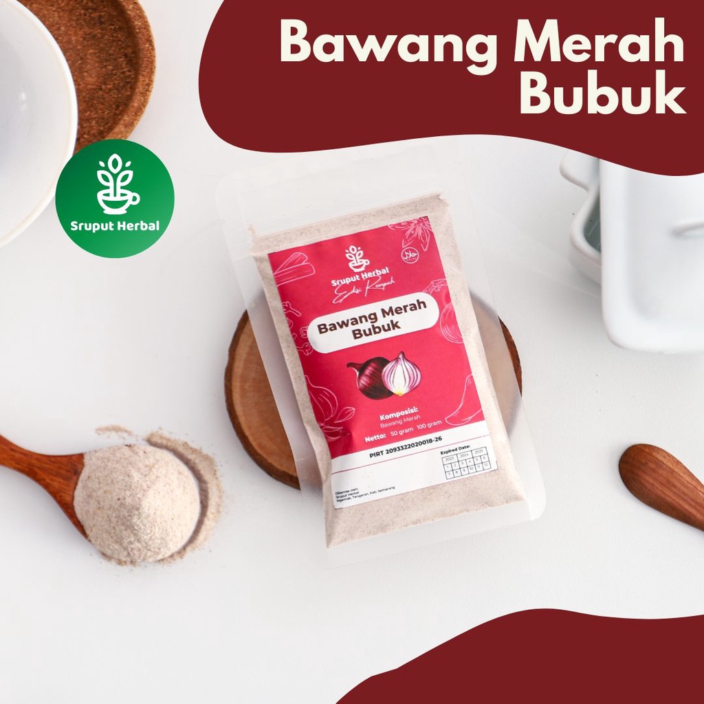 50gr Bumbu Rempah Semua Varian SRUPUT HERBAL - Bawang Putih Bubuk - Lada Putih Bubuk - Cabe Bubuk Kayu Manis Wijen Bawang Merah Kaldu Lada Hitam Bubuk Sereh Bubuk Kunyit Bubuk Garam Himalaya Seledri Bubuk Daun Peterseli Basil Rosemary Oregano Thyme