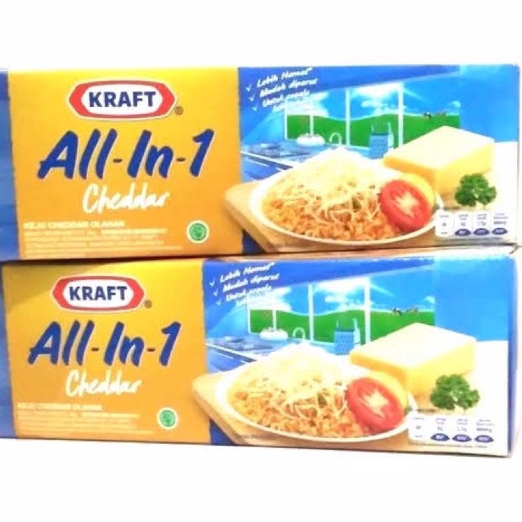 

✵ Keju kraft cheddar all in one 2kg ☄