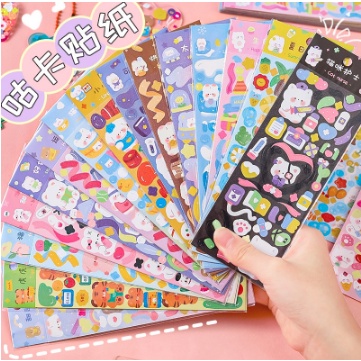 

STIKER LUCU ALA KOREA STICKER PACK DEKOR PHOTOCARD BUKU DIARY JURNAL