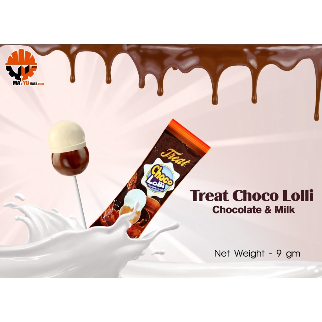 

TREAT CHOCO LOLLI 10gr x 36pcs