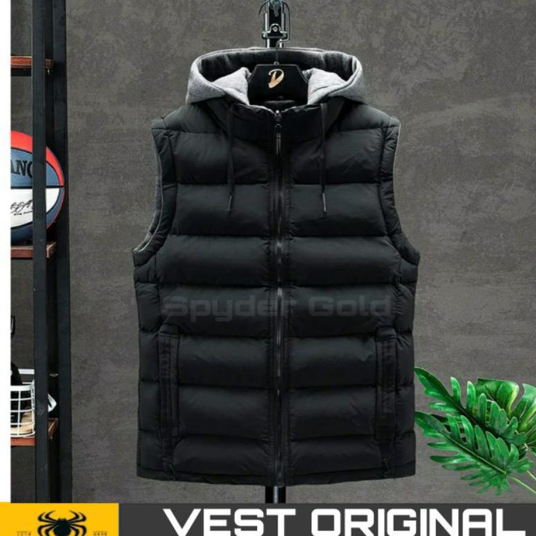 [ART. 920423] NEW FASHION ROMPI PRIA TEBAL DOUBLE VEST ROMPI MOTOR JUMBO