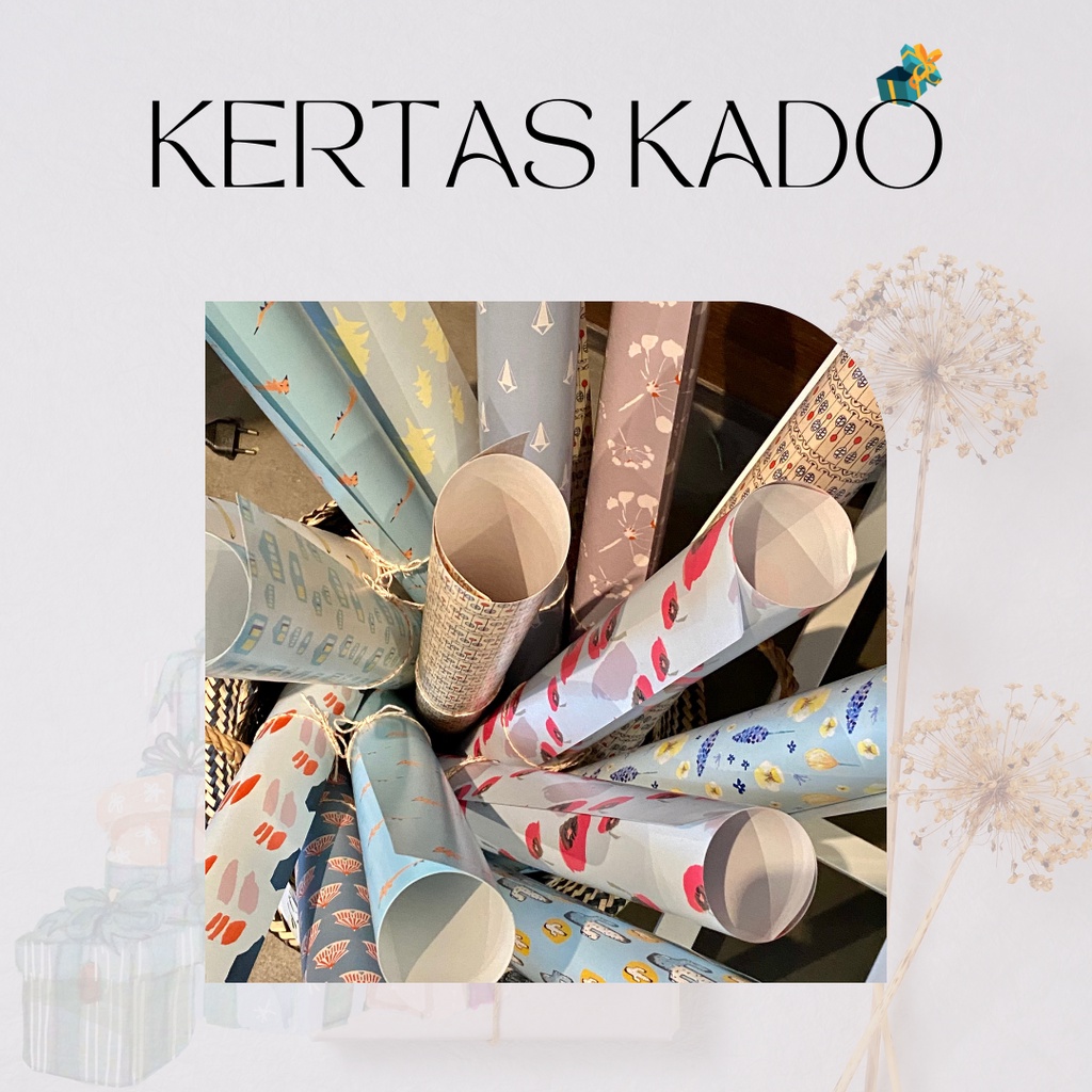 

Kertas Kado untuk Hadiah Ulang Tahun maupun Hari Special Lainnya