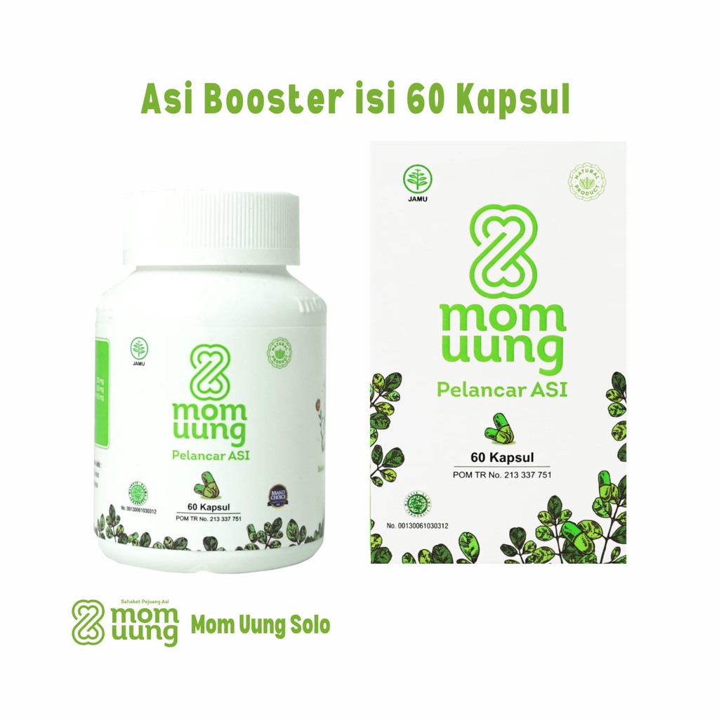 PAKET GROSIR / BUNDLING 60 Box Asi Booster MOM UUNG Pelancar Asi 60 Kapsul