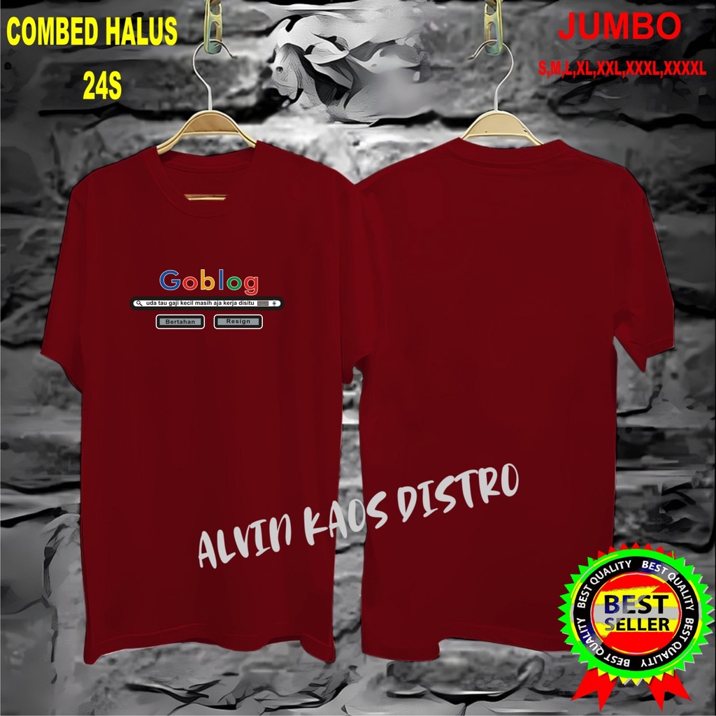 APPS Promo Diskon Kaos  DTF G0BL*G Kaos Terlaris Kualitas Terjamin/Kaos Murah /Pakaian Pria pakaian Wanita/Kaos Distro Pria Kaos Promo/Best Seller