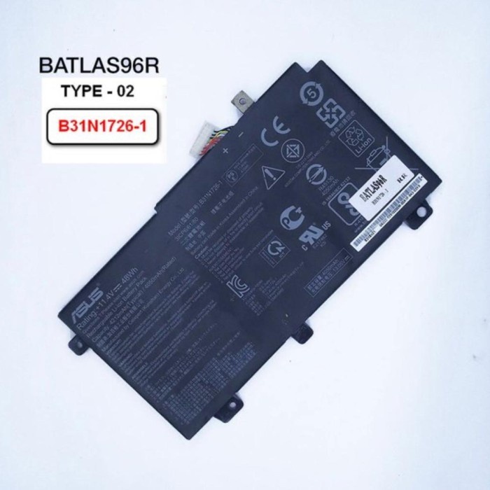 Baterai Laptop B31N1726 Untuk Asus TUF Game FX504 FX504GE FX505 FX505G