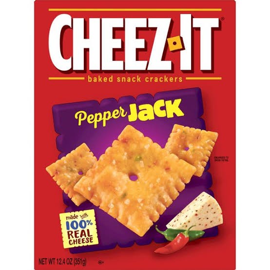 

Cheez-It Pepper Jack Cheese Crackers, 12.4 OZ 351G IMPOR