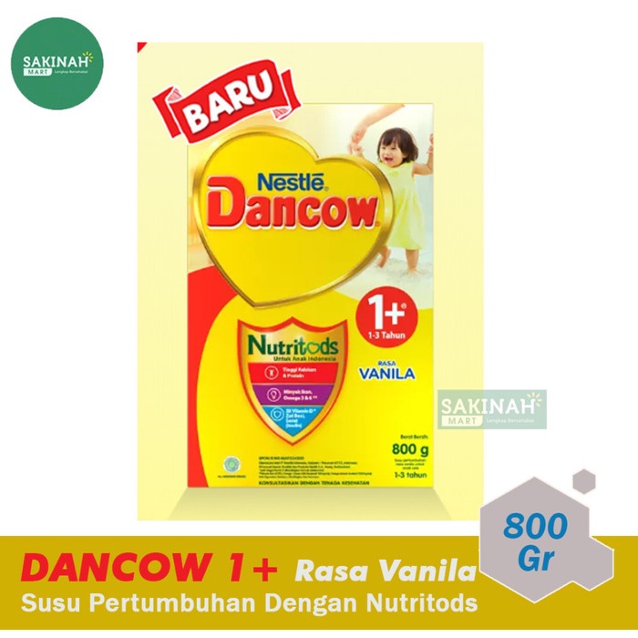 

[ COD ] Dancow 1+ Vanila Nutritods 800gr