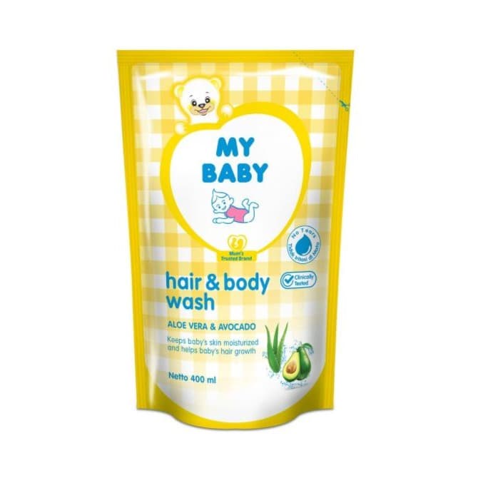 MY BABY BODY WASH HAIR &amp; BODY 400 REFILL