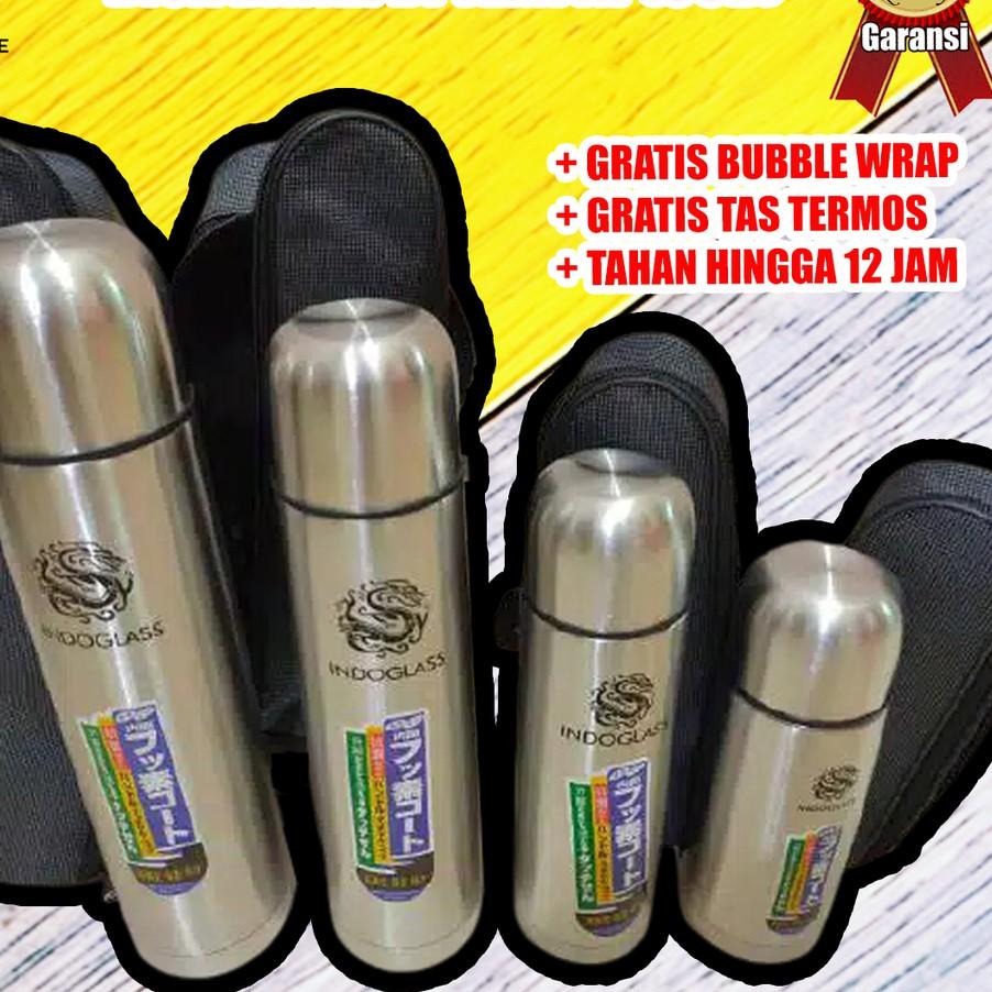 ✬ TERMOS TREMOS STAINLESS STEEL   ML FREE TAS TERMOS AIR PANAS ES KECIL MINI POLOS ➶