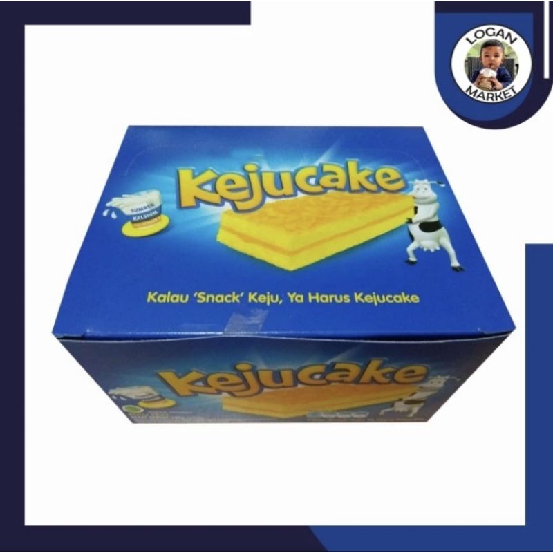 Kraft Keju Cake 1 Box Isi 12 Pcs 12pcs